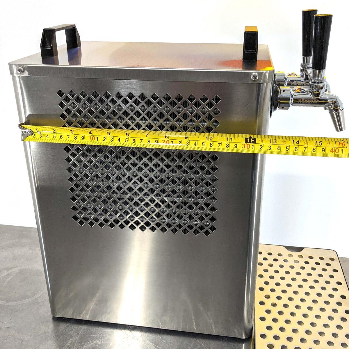 Benchy - Carbon - Double Taps Bench Top Keg Dispenser (Stainless FC  Taps)12v/ 24v/240V - Image 5