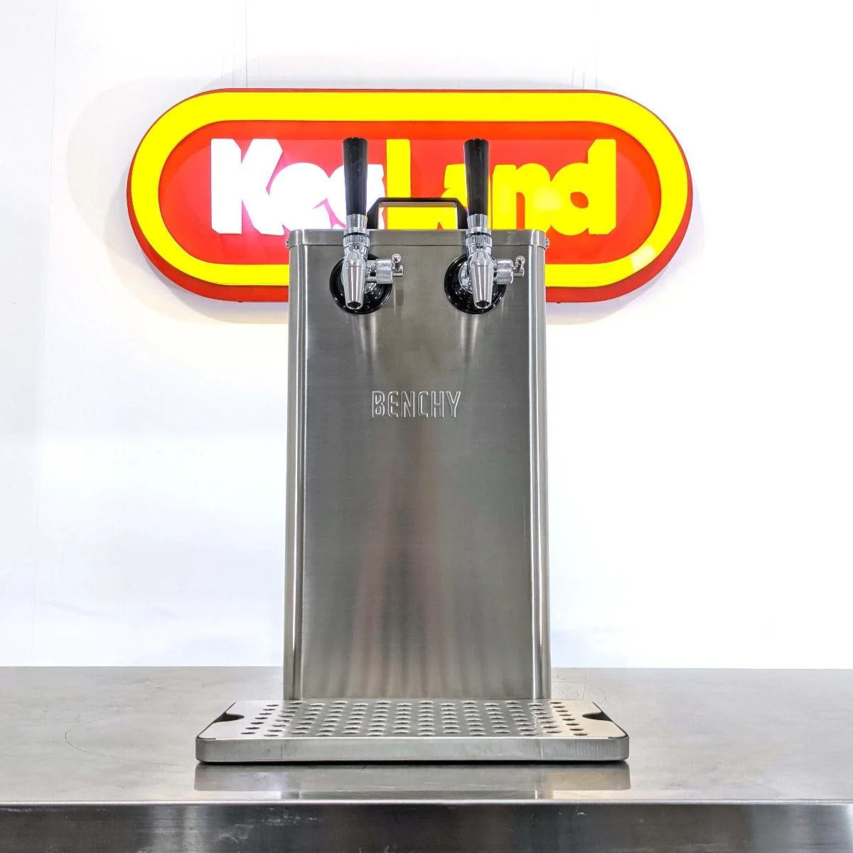 Benchy - Carbon - Double Taps Bench Top Keg Dispenser (Stainless FC  Taps)12v/ 24v/240V - Image 6