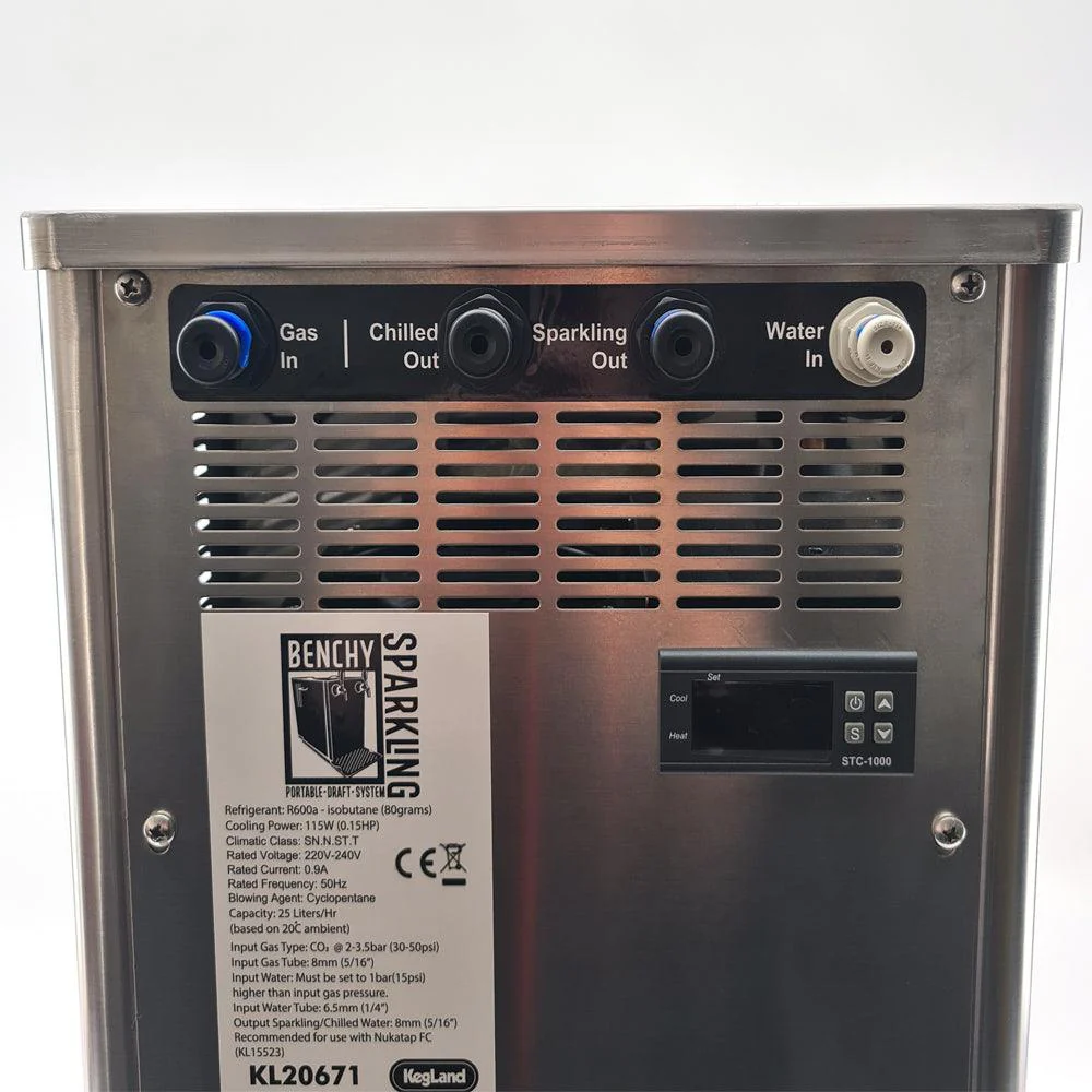 Benchy - Sparkling - Bench Top Carbonator/Chiller 3.2L (Stainless without Taps) 240v - Image 2