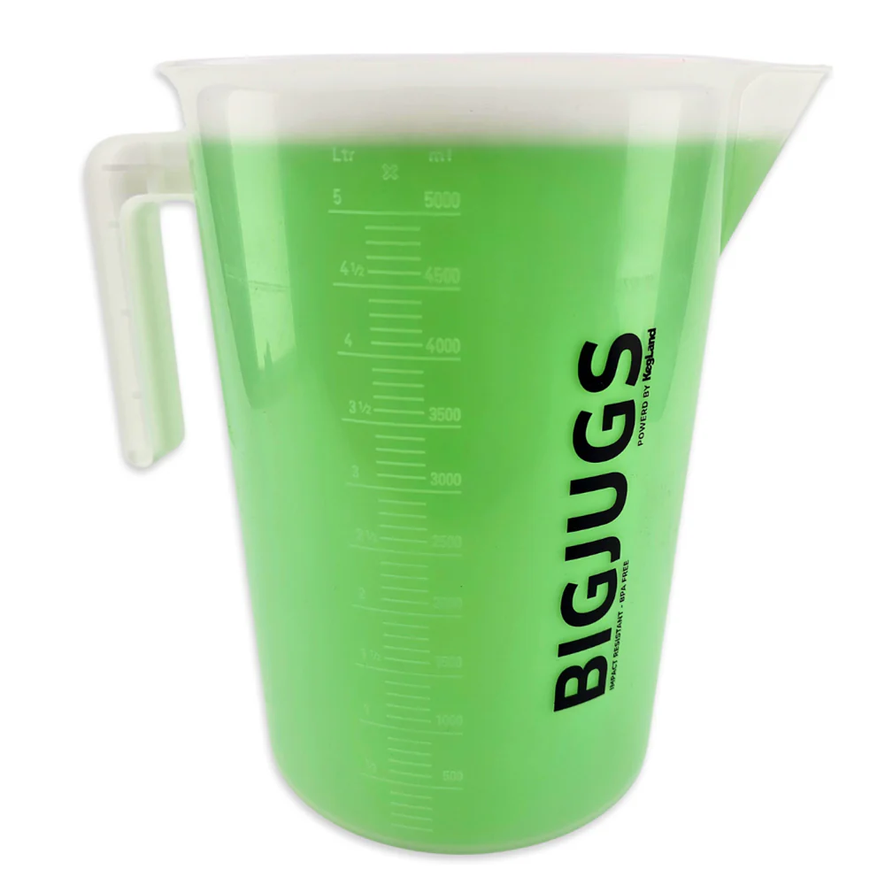 BIG JUGS - 5.0L Graduated Measuring Jug - Impact Resistant - BPA FREE - Image 2