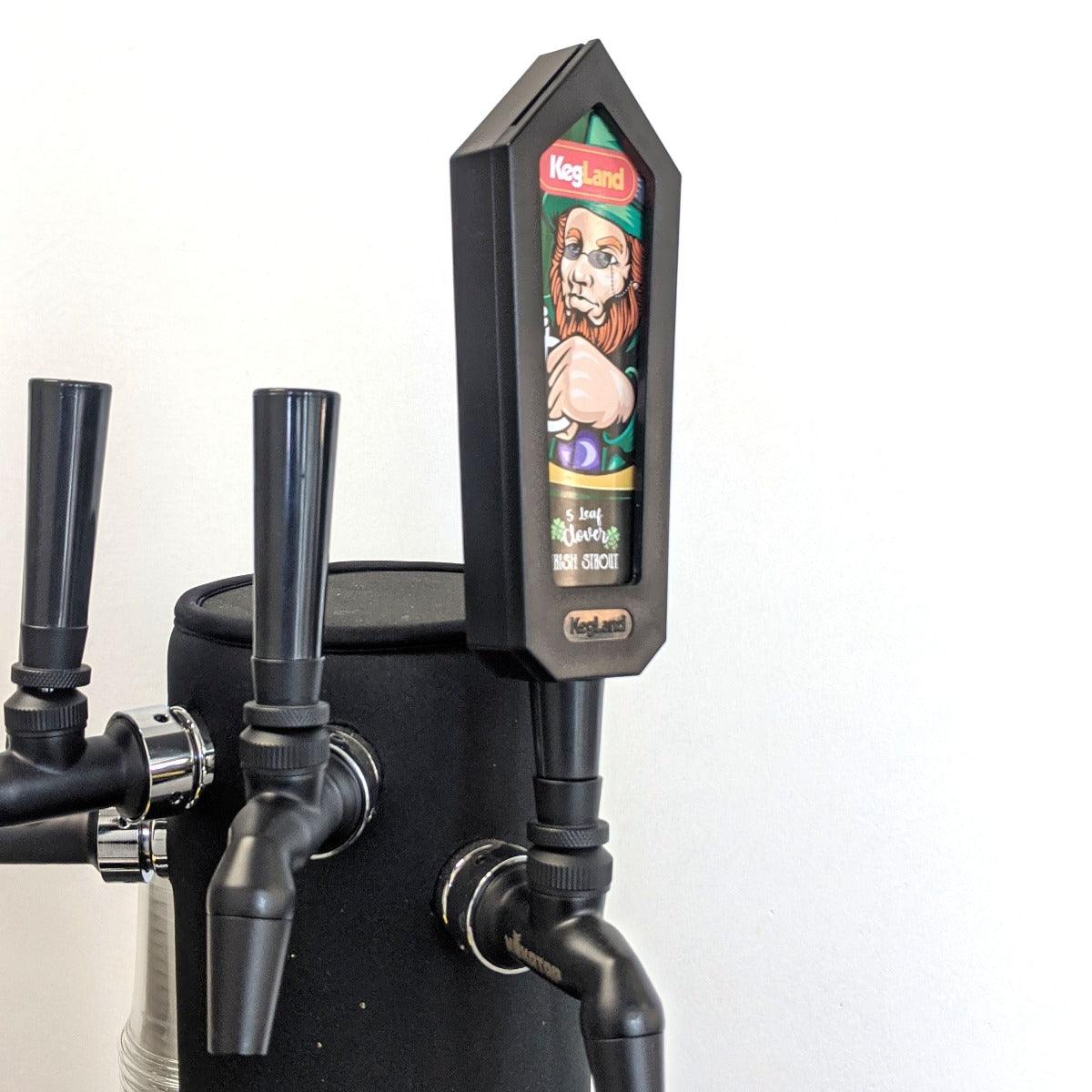 Bishop Tap Handle for Recipe Kits (Clear Lense for Paper, Blackboard Sticker, Whiteboard Sticker) - Image 12