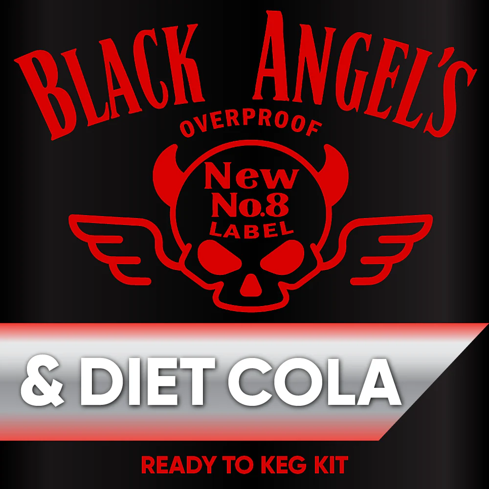 Black Angel's Tennessee Bourbon and Diet Cola - Ready to Keg Kit - Image 2
