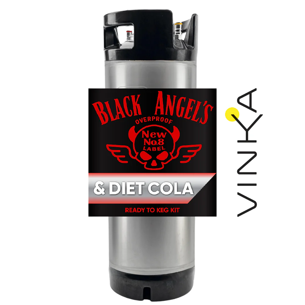 Black Angel's Tennessee Bourbon and Diet Cola - Ready to Keg Kit - Image 5
