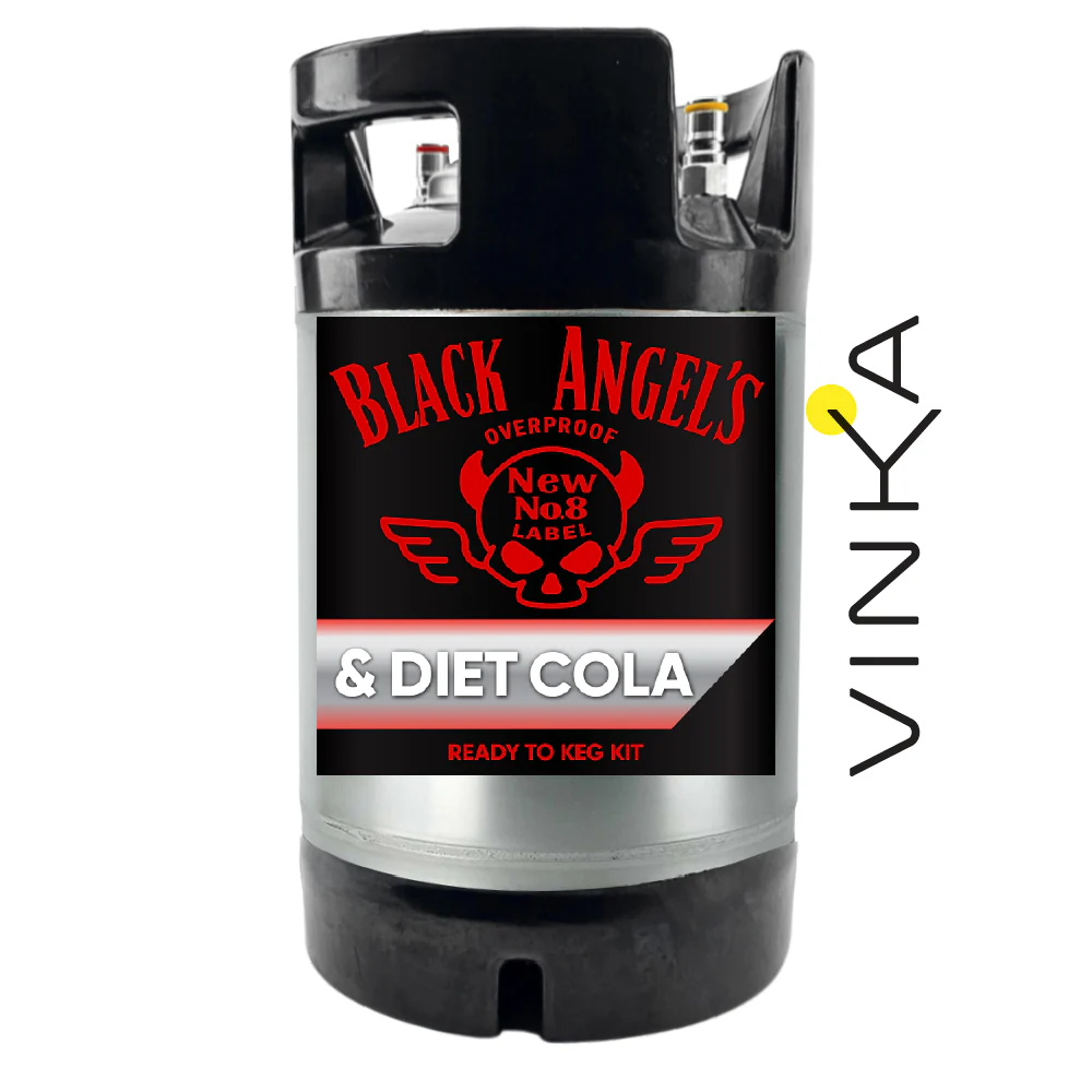 Black Angel's Tennessee Bourbon and Diet Cola - Ready to Keg Kit - Image 6