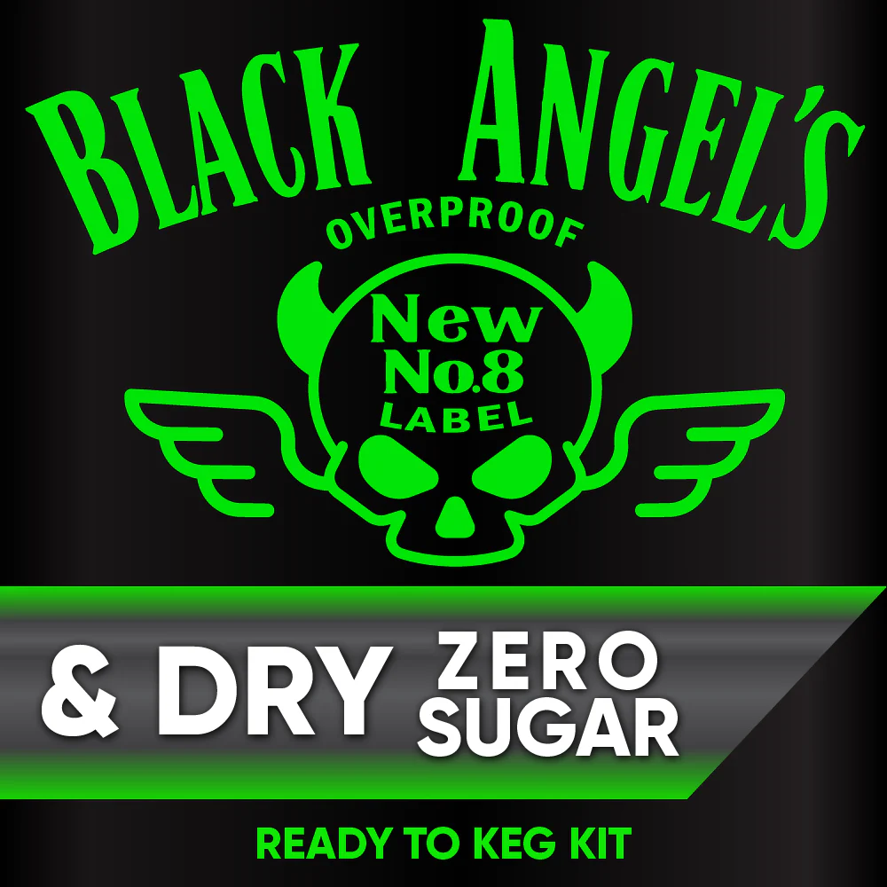 Black Angel's Tennessee Bourbon and Dry - Zero Sugar - Ready to Keg Kit - Image 2