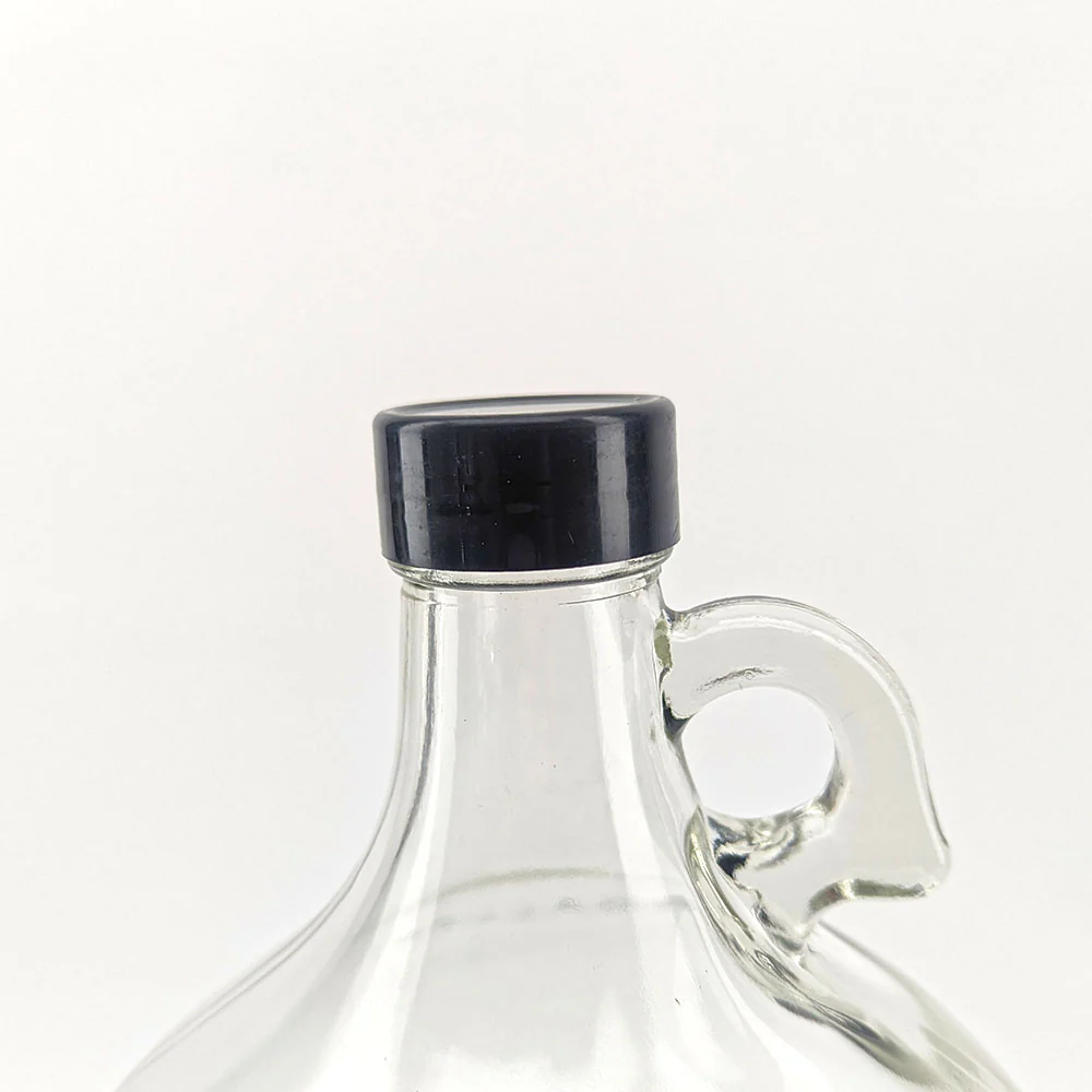 Black Plastic Demijohn Cap - Image 2