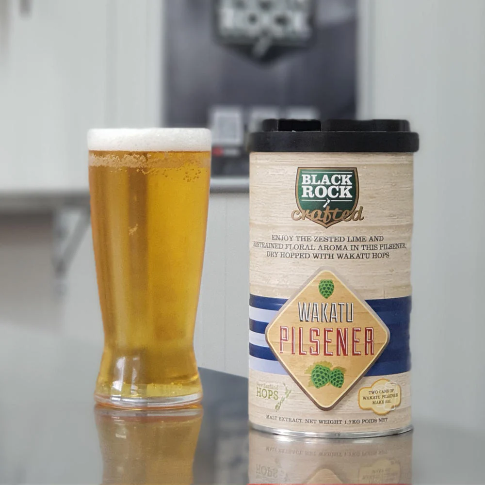 Black Rock Crafted Wakatu Pilsner Beer Kit (1.7kg) - Image 2