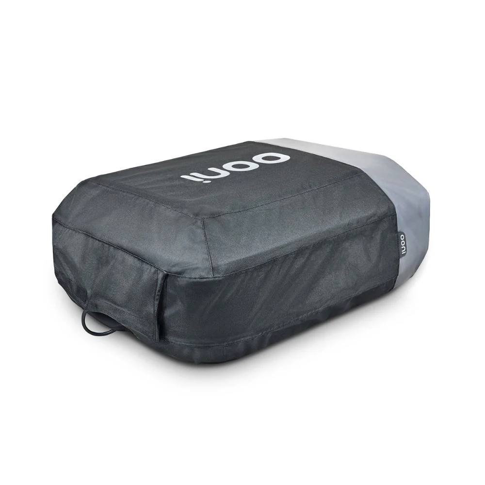 Black Weather Resistant Cover for Ooni Volt 12 - Image 2