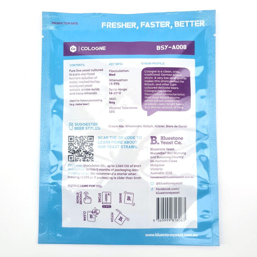 Bluestone Yeast - Cologne (BSY-A008) - Image 2