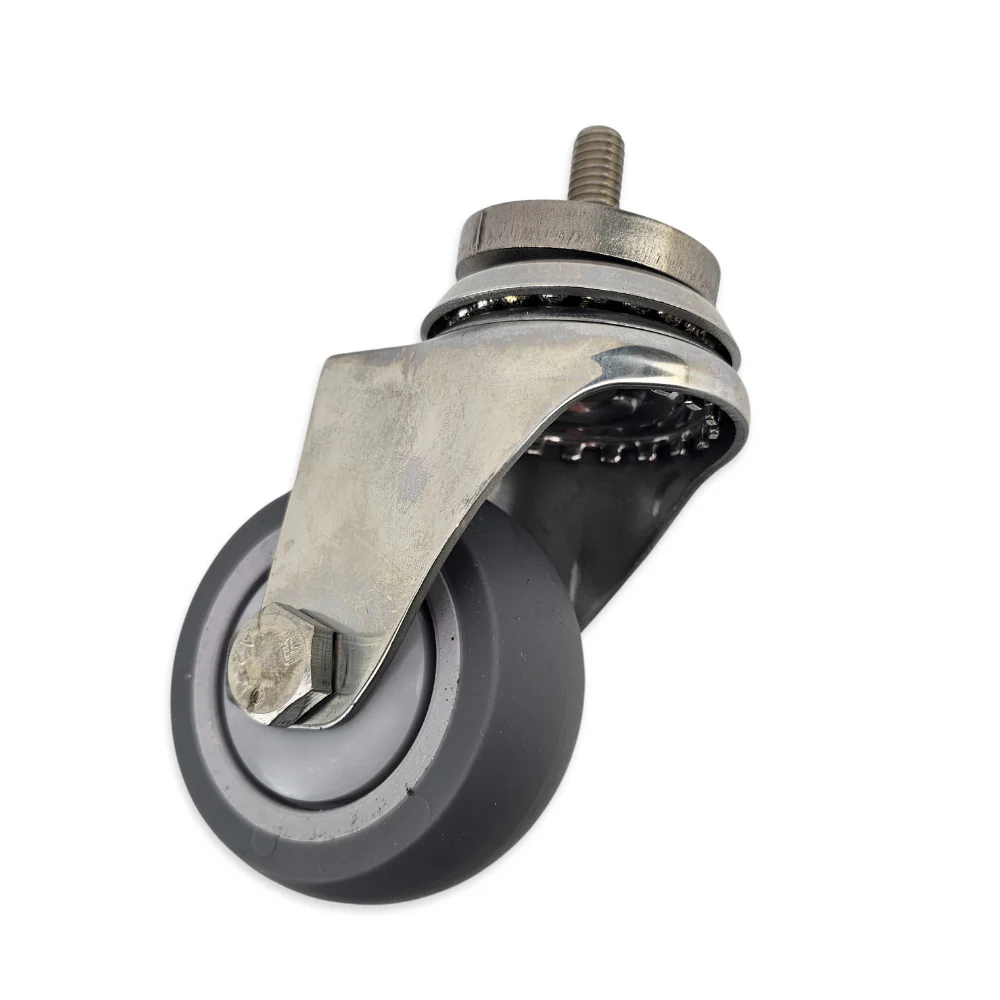 BrewBuilt X Series - 3 Inch SS TPR Caster Wheel Set - Image 3