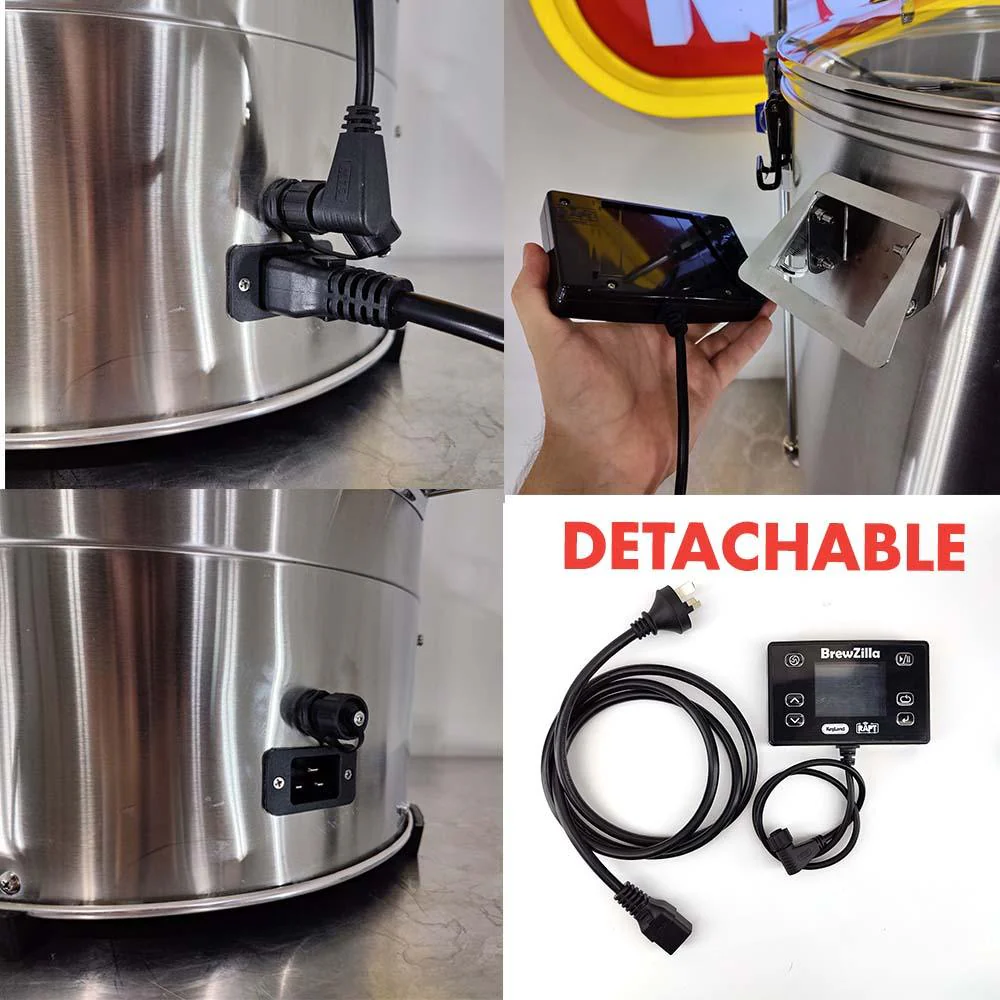 65L BrewZilla Gen 4.1 with 25w Pump 2000w/1000/500w - 220-240V AC - Image 8