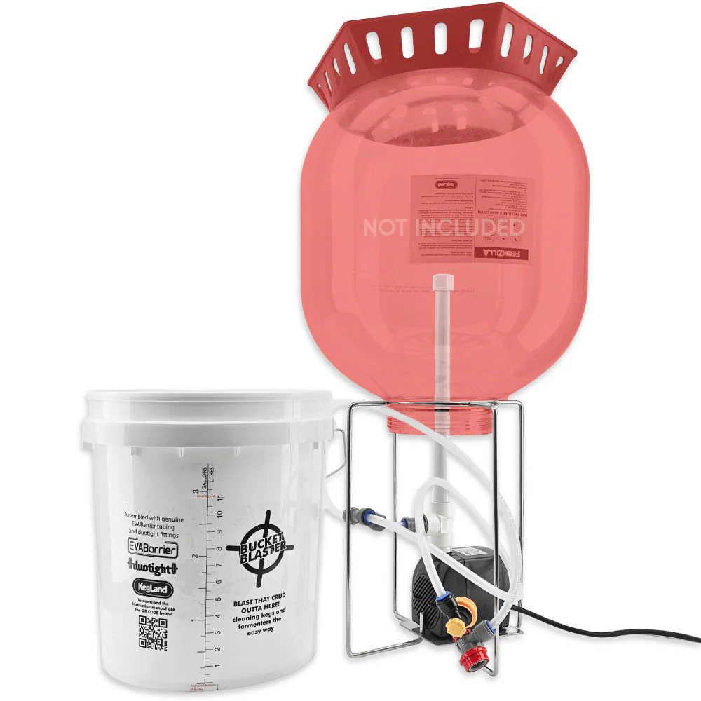 Bucket Blaster Keg and Fermenter Washer Kit - Image 2