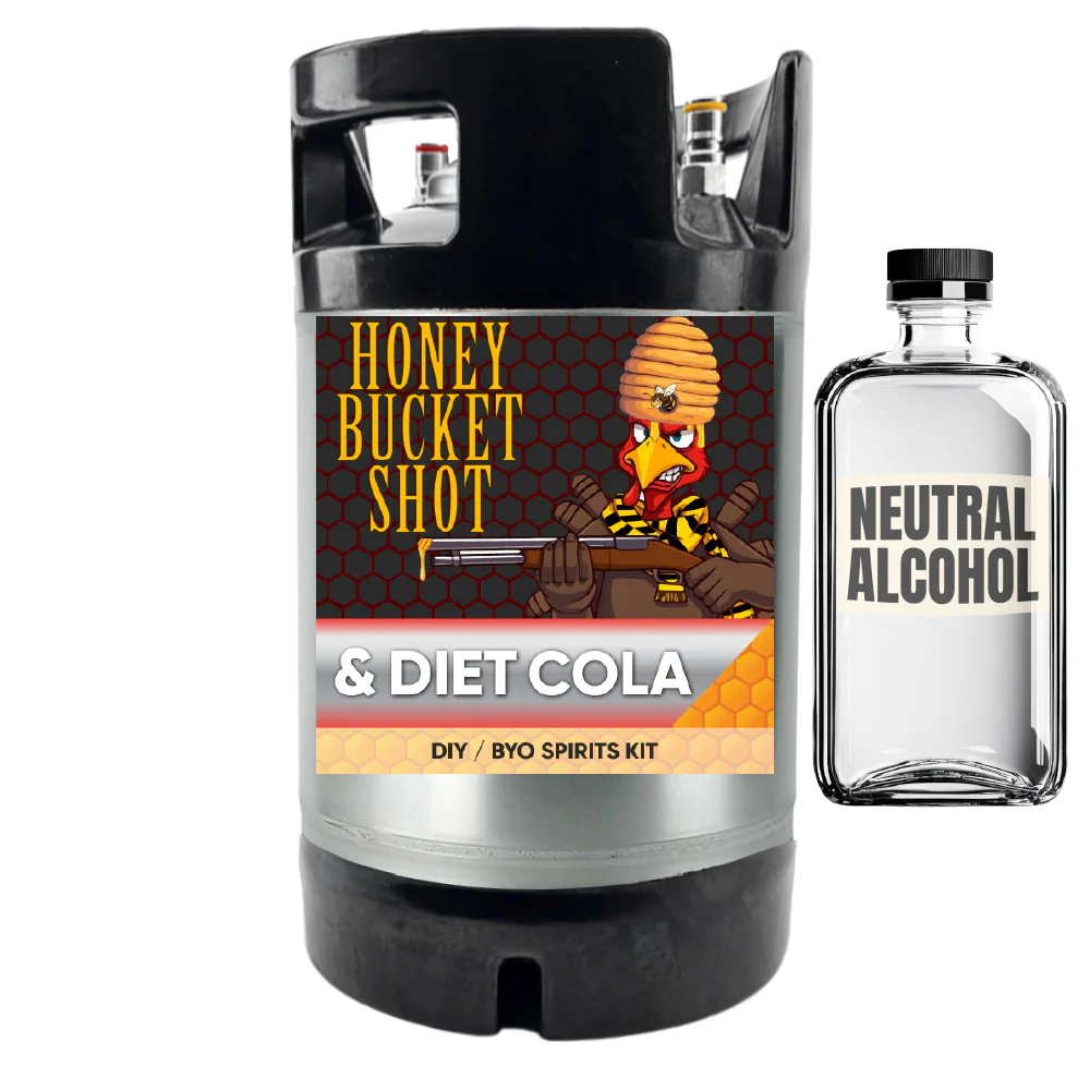 Kentucky Honey Bourbon and Diet Cola - DIY ~ BYO Spirits Keg Kit - Image 4