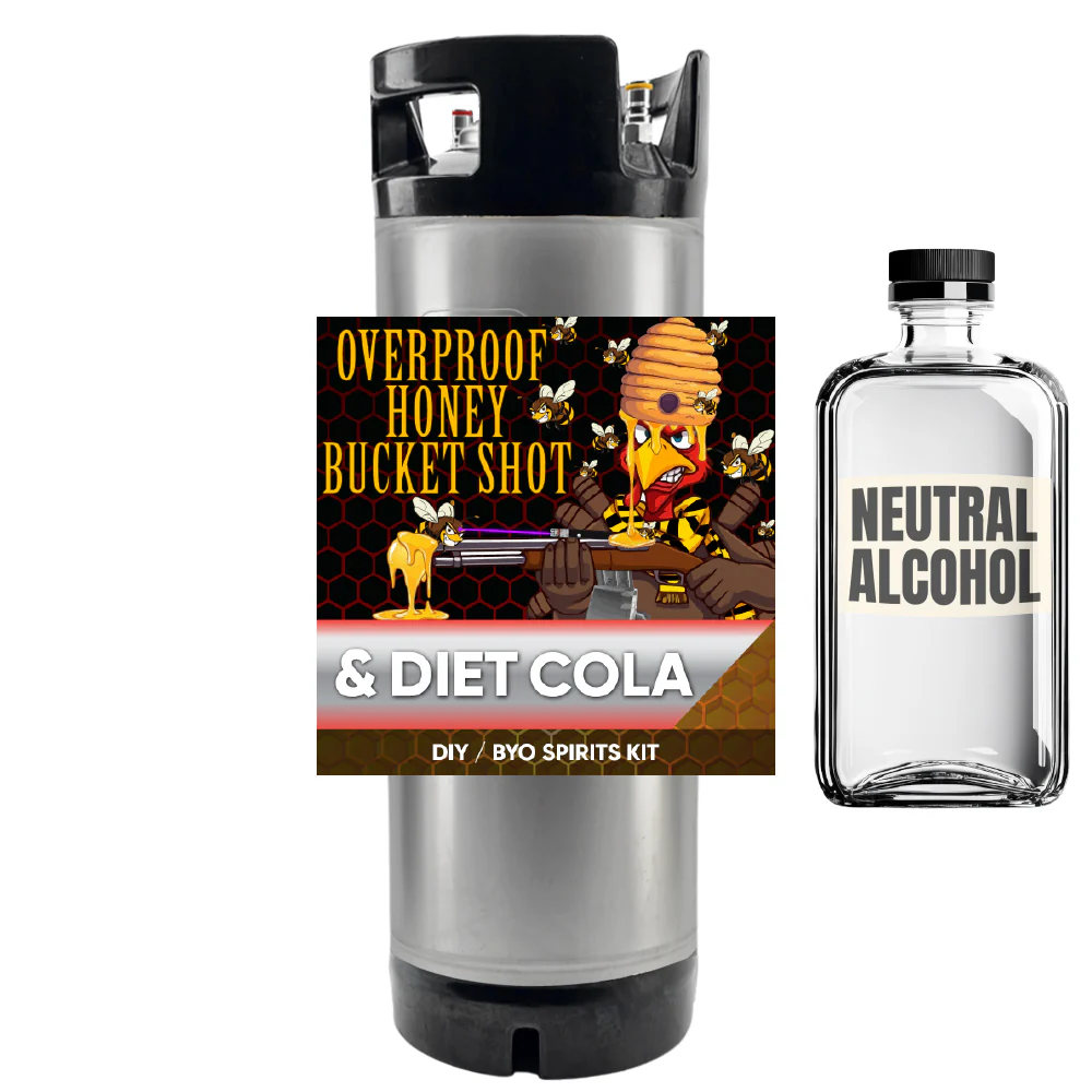 Kentucky Honey Bourbon and Diet Cola - DIY ~ BYO Spirits Keg Kit - Image 5