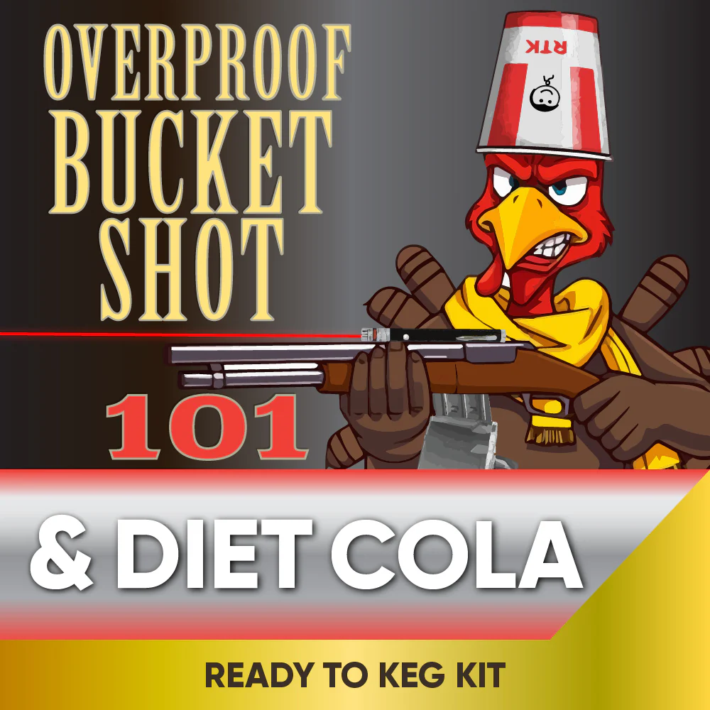 Bucket Shot Kentucky Bourbon and Diet Cola - Ready to Keg Kit - Image 2