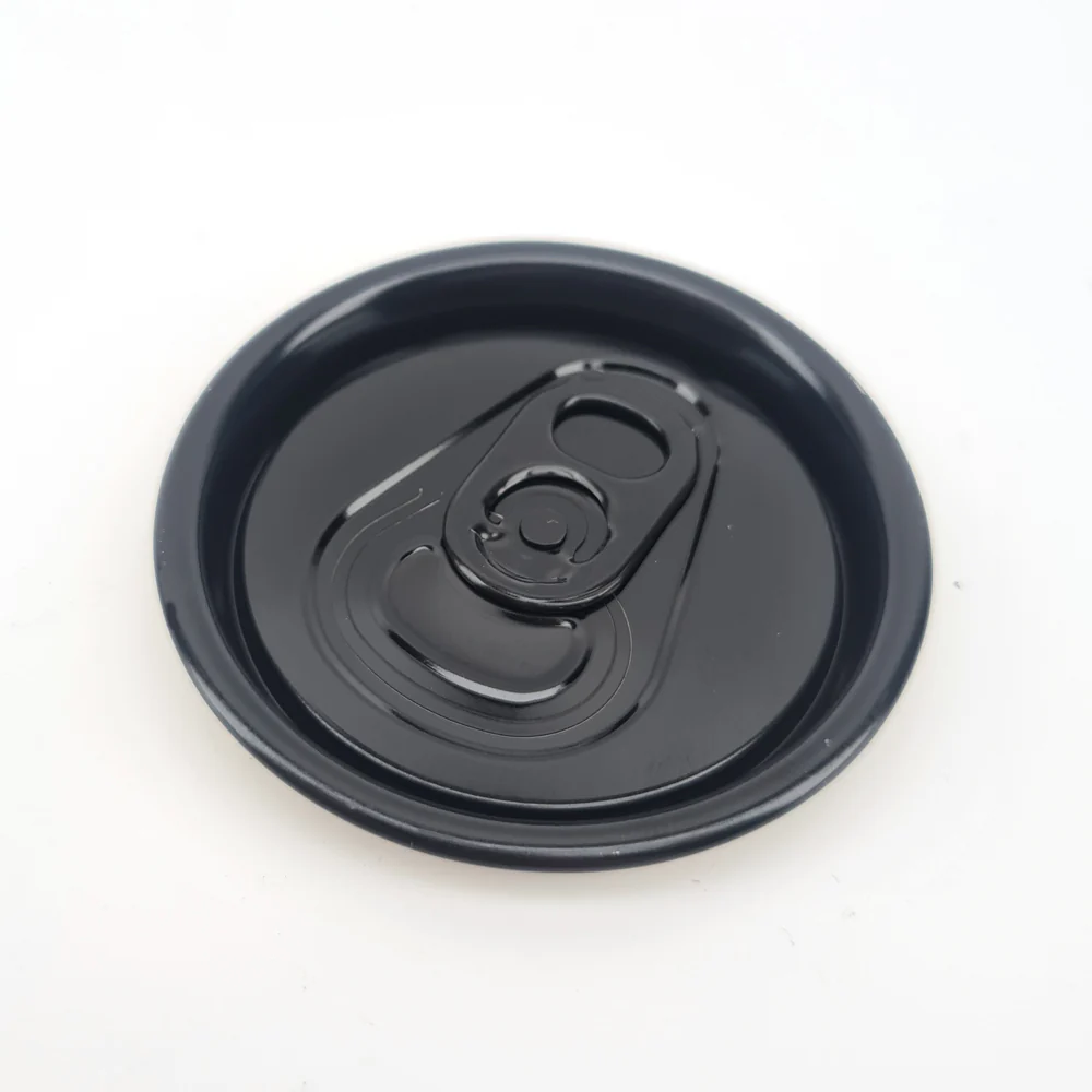 Can Fresh - Replacement B64 Aluminium Lid Only  Black - (x200/Sleeve) - Image 2