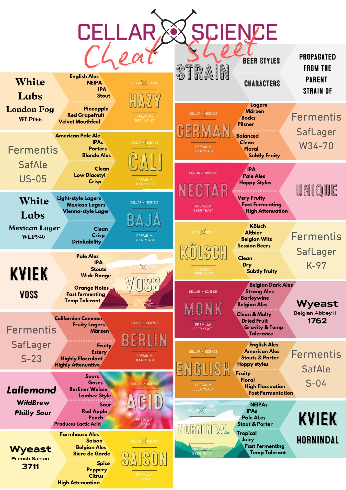 CellarScience Cheat Sheet Poster - Image 2
