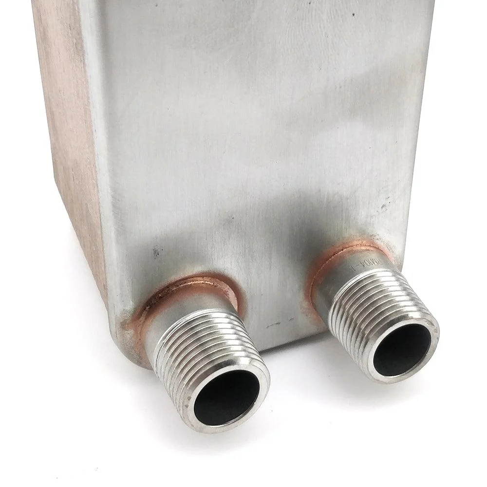 Chillout Threaded MKIV Counterflow Plate Heat Exchanger (30 plate) 1/2Inch Male - Image 3