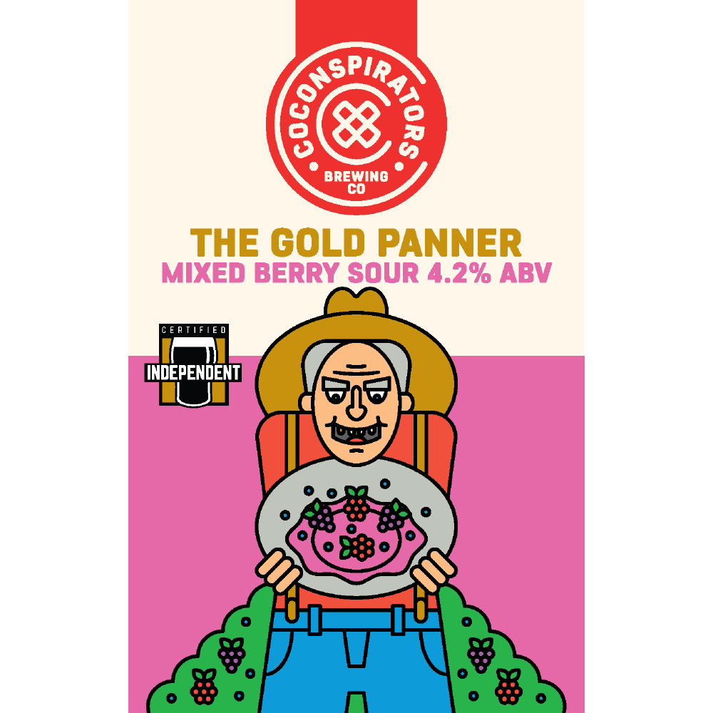 Co-Conspirators - The Gold Panner Mixed Berry Sour - 20L A-type Keg - Image 2
