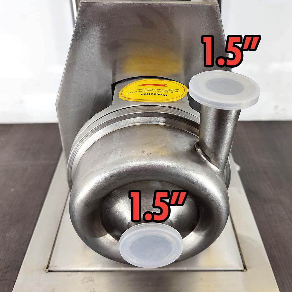 CIP Pump Cart - 3T/h - 0.75KW - Corrosion free - Image 3
