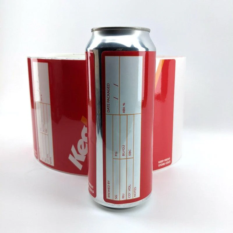 Custom Digital Colour Printed Labels 1000pcs/Roll - 20cm x 13.7cm (suits bottles or 500ml cans) - Image 6