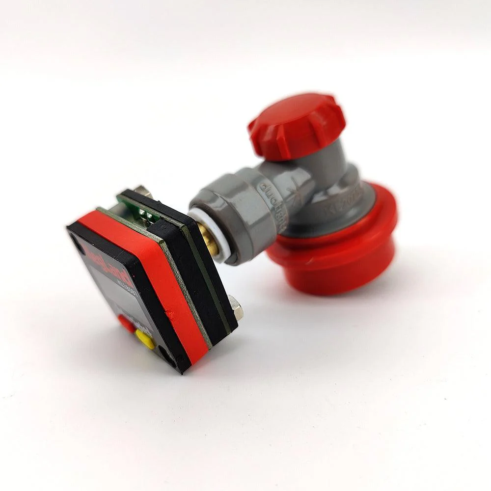 8mm (5/16) Male duotight x Mini Digital Gauge 27mm x 27mm x 8mm - 0-100psi - Image 6