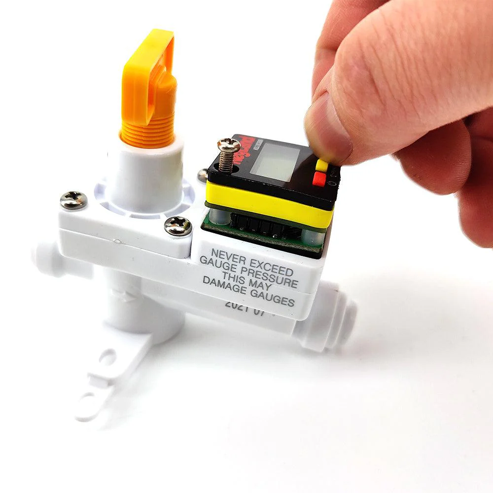 Mini Digital Illuminated Gauge 27mm x 27mm x 8mm 0-90psi High Accuracy - Image 13