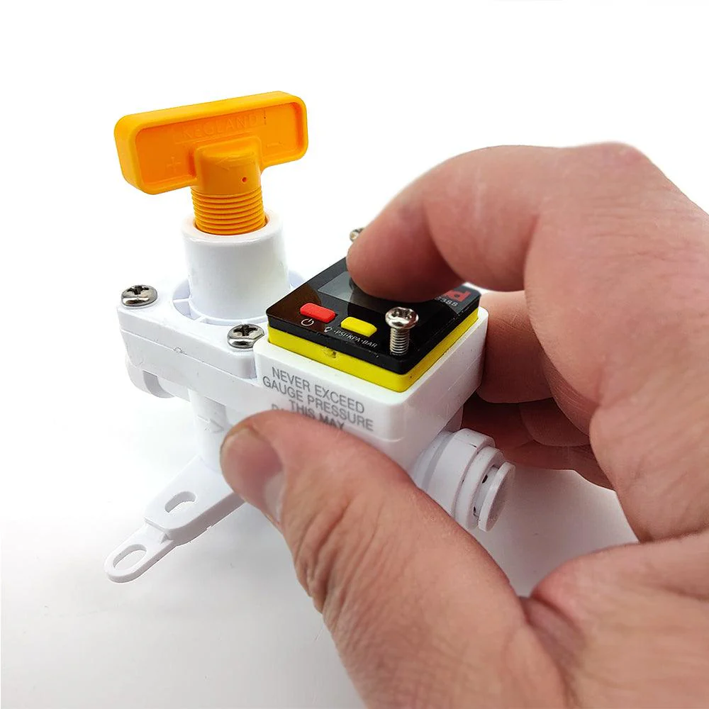 Mini Digital Illuminated Gauge 27mm x 27mm x 8mm 0-90psi High Accuracy - Image 14