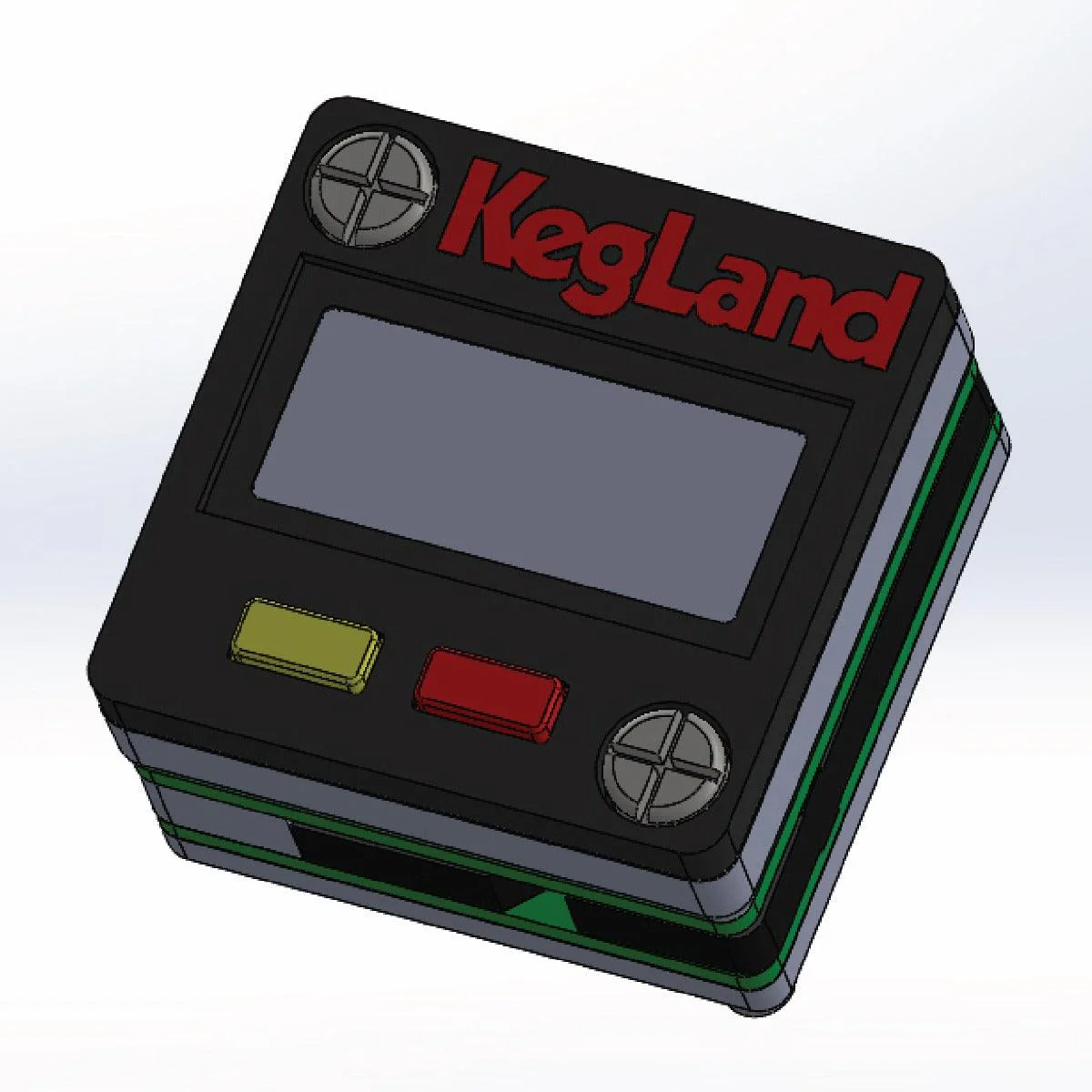 Mini Digital Illuminated Gauge 27mm x 27mm x 8mm 0-90psi High Accuracy - Image 4