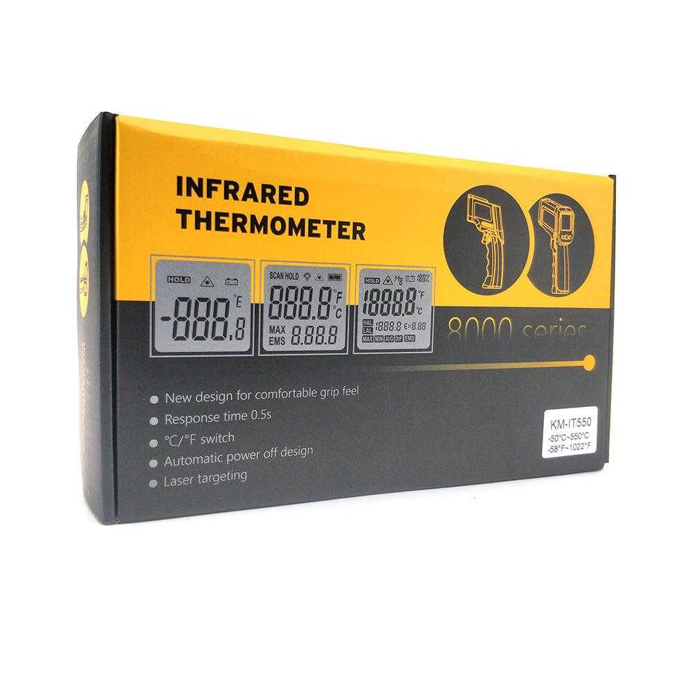 Infrared Thermometer Gun -50C to +580C (Black) - Image 6