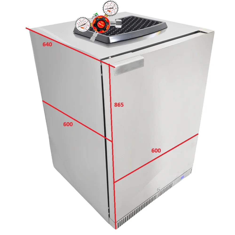 DS - KegLand Undercover / Build In / Semi-Integrated Under Bench Kegerator Base Unit Keg Fridge - Image 6
