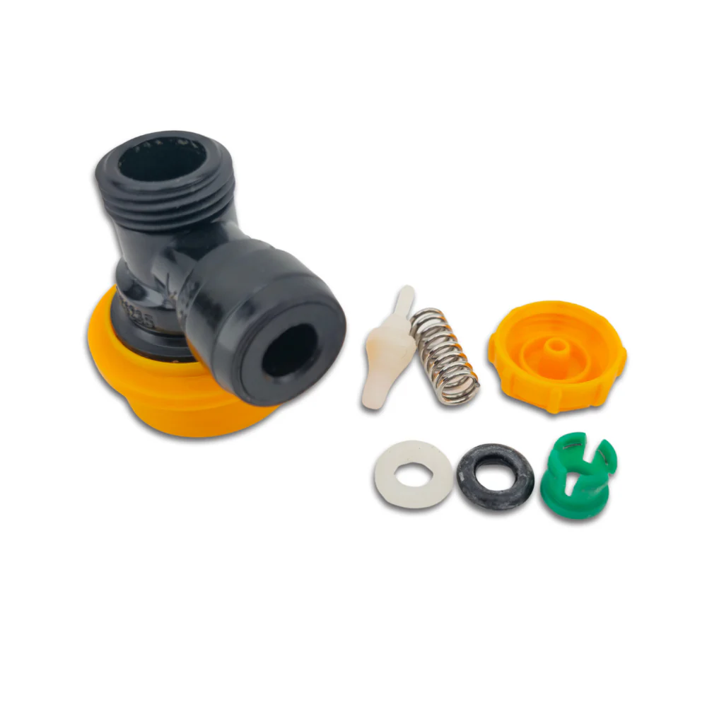 duotight 6.35mm (1/4'') x Ball Lock Disconnect - (Black + Yellow Liquid) - Image 4