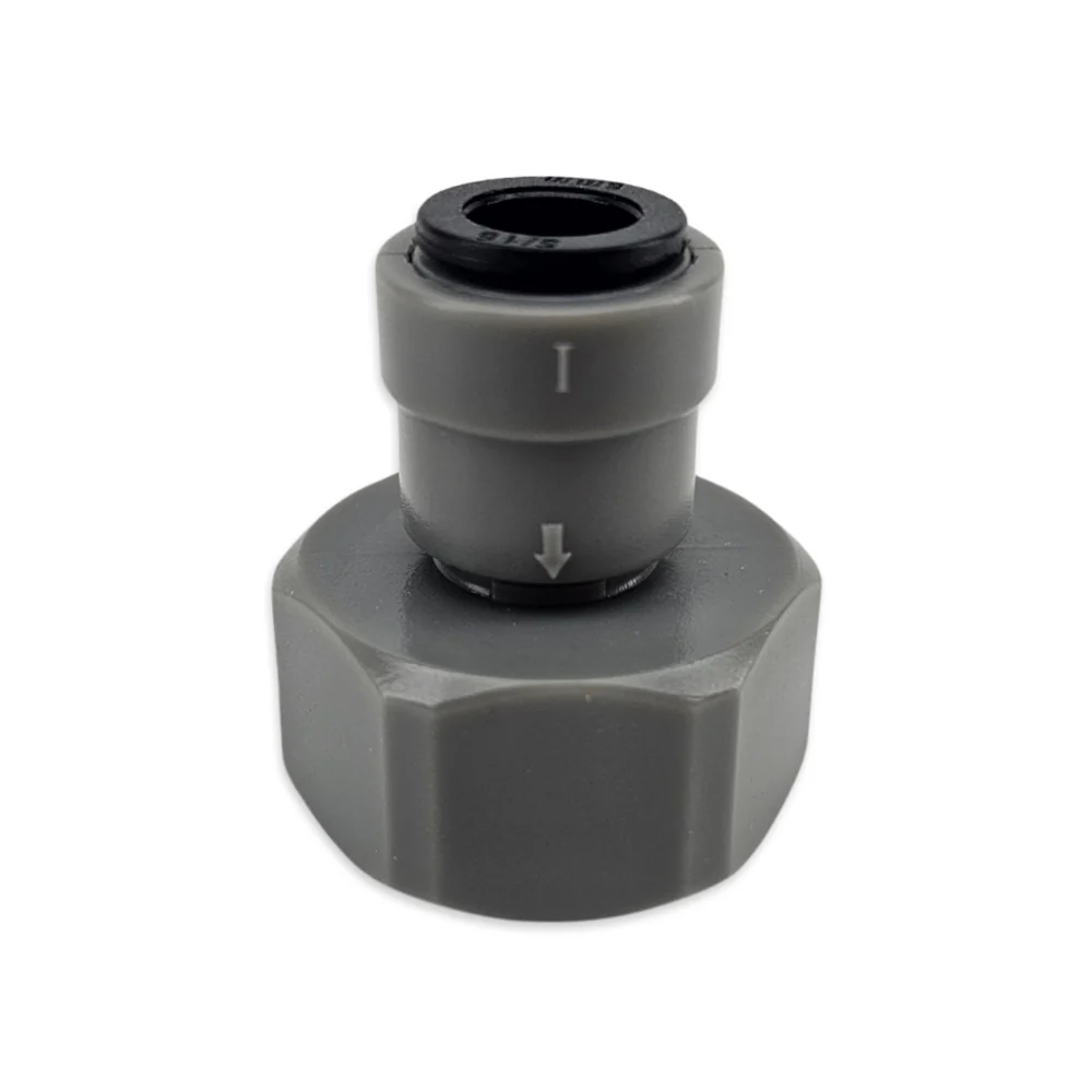 duotight - 8mm (5/16”) Female x 5/8” Female Thread (suits Keg Couplers and Tap Shanks) - Image 4