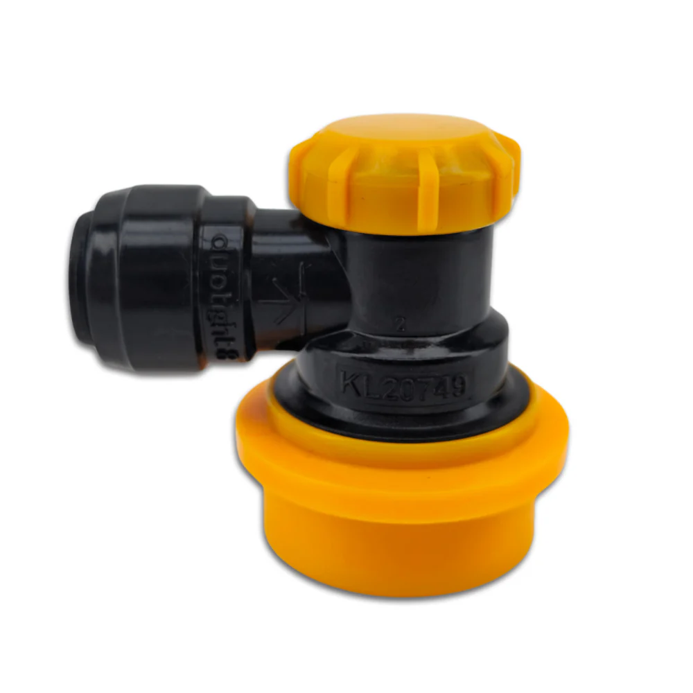 duotight 8mm (5/16) x Ball Lock Disconnect - (Black + Yellow Liquid) - Image 11