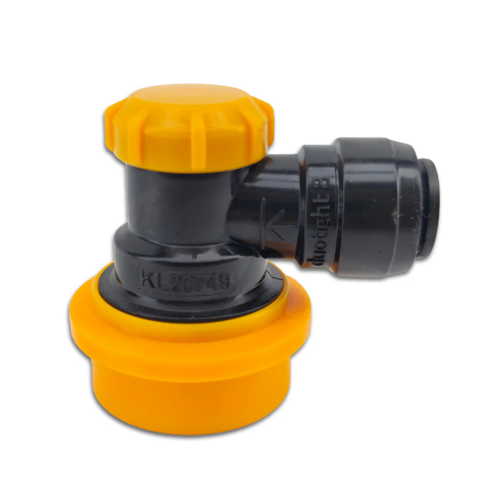 duotight 8mm (5/16) x Ball Lock Disconnect - (Black + Yellow Liquid) - Image 12