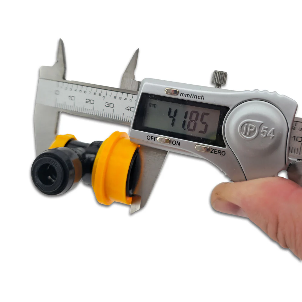 duotight 8mm (5/16) x Ball Lock Disconnect - (Black + Yellow Liquid) - Image 14