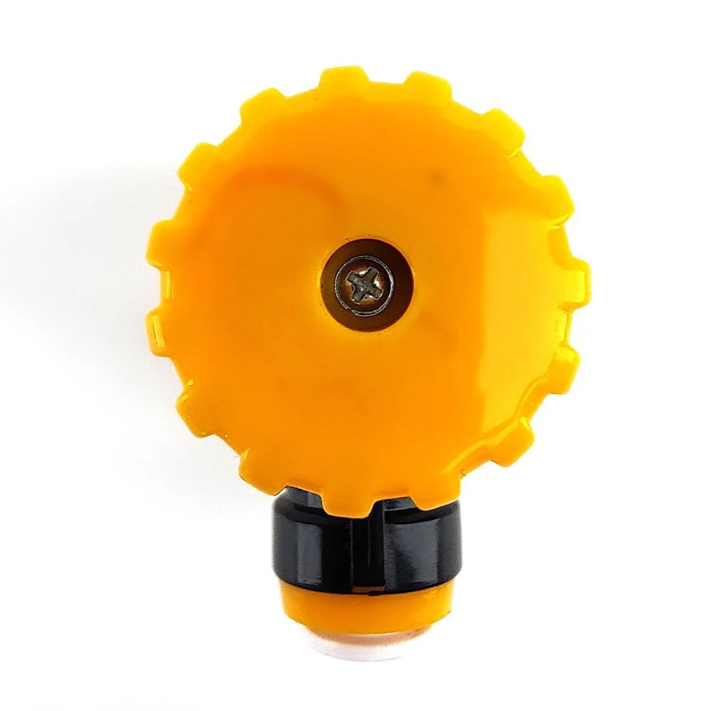 POK duotight 8mm x Flow Control Ball Lock Disconnect (Liquid Black + Yellow) - Image 4