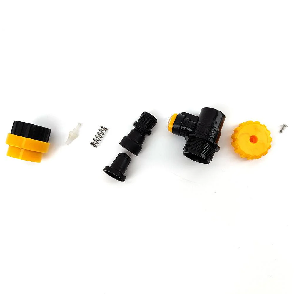 POK duotight 8mm x Flow Control Ball Lock Disconnect (Liquid Black + Yellow) - Image 8