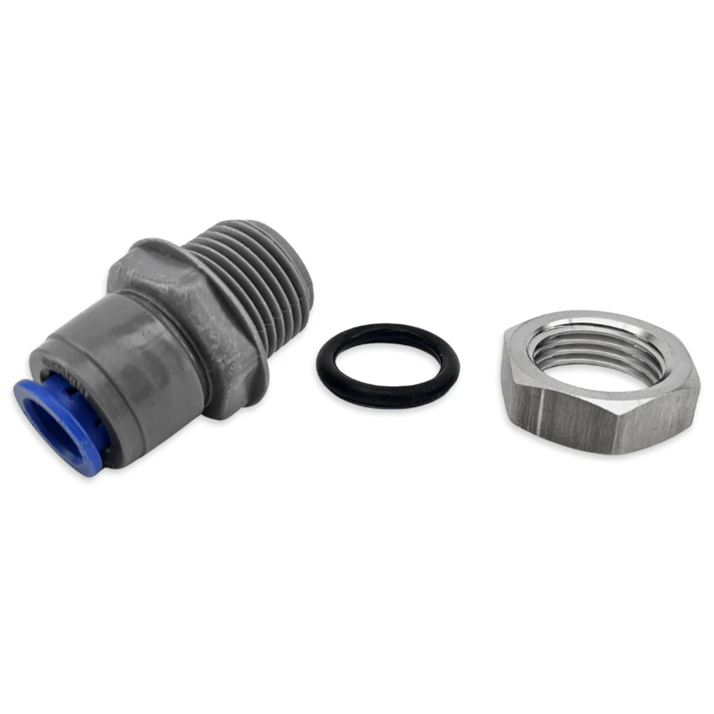 duotight - 9.5mm (3/8”) Female x  1/2  Male Thread Bulkhead (suits TempTwister) - Image 3