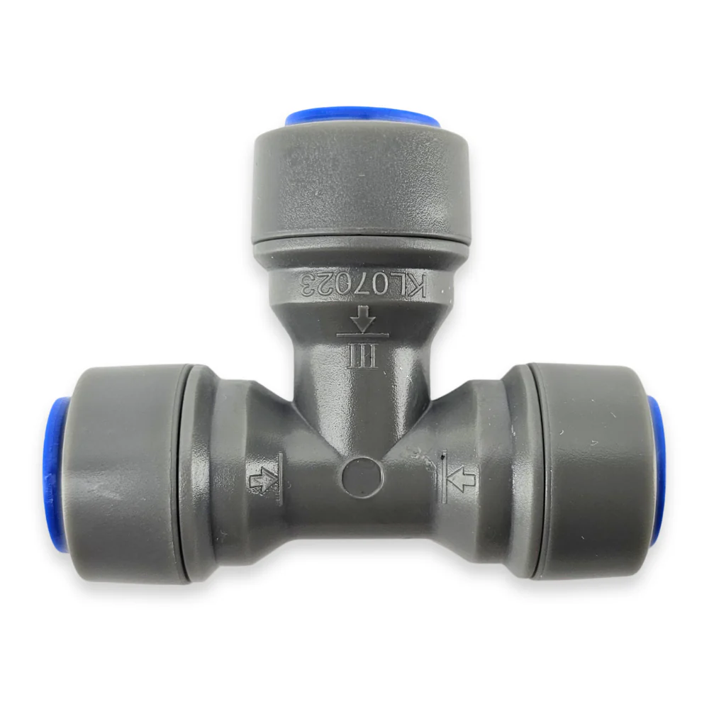 duotight - 9.5mm (3/8”) Female x 9.5mm (3/8”) Female Tee Piece - Image 3