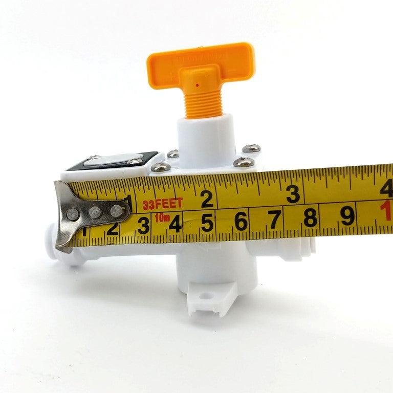 8mm duotight - Inline Regulator with integrated gauge (white) 0-60psi - Image 6