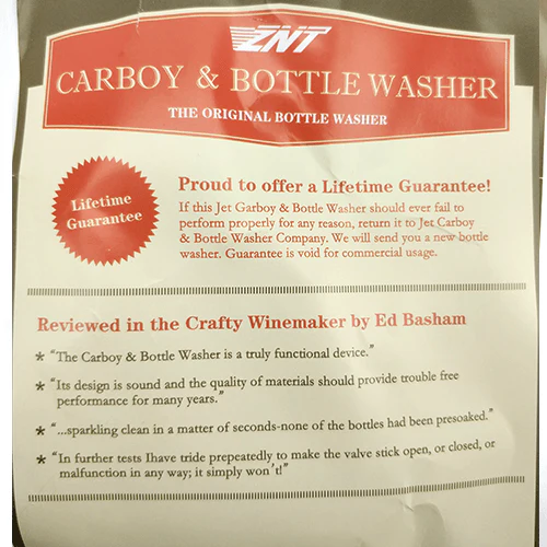Faucet Jet Carboy and Beer Bottle Washer - Image 5