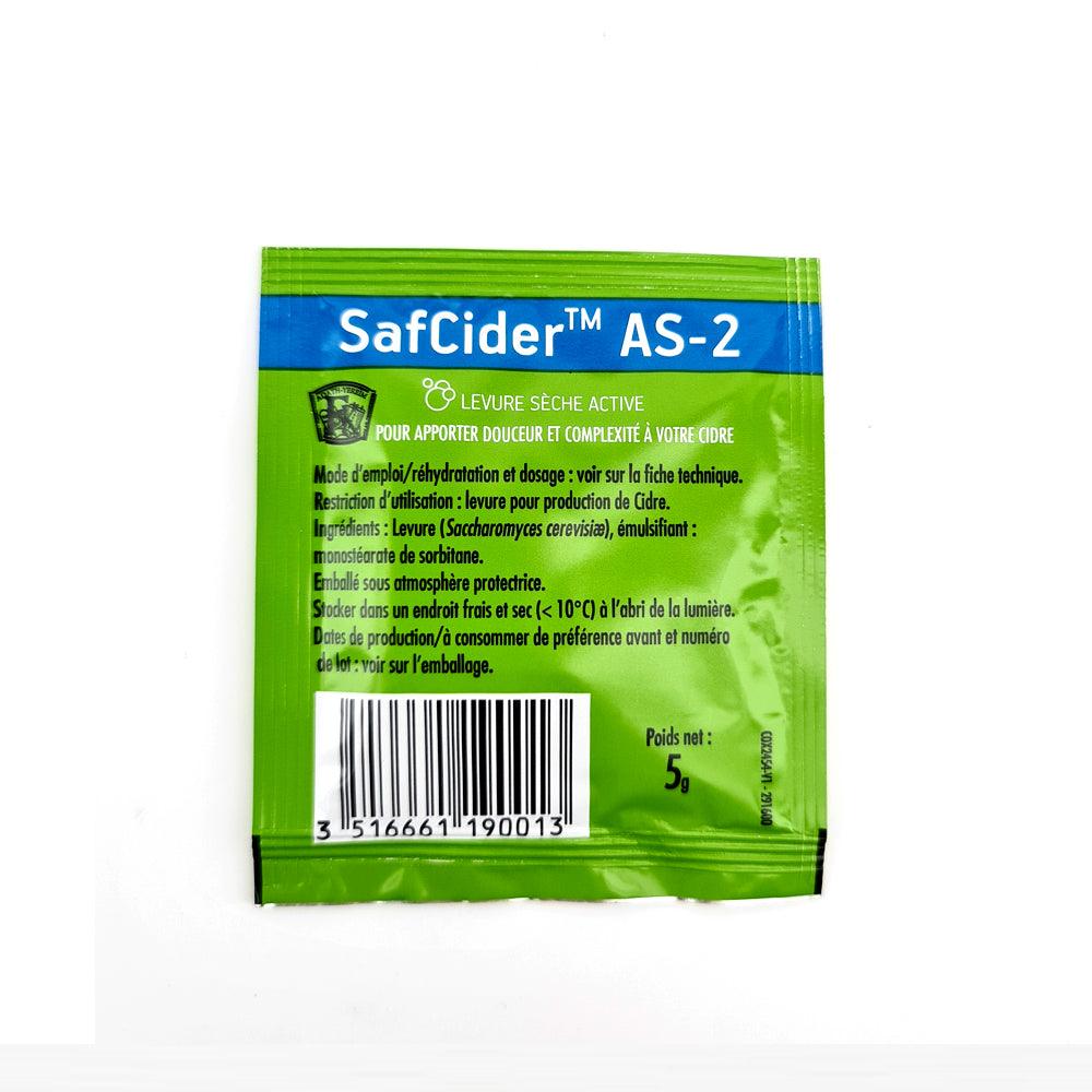 Fermentis SafCider AS-2 Yeast x 5g - Image 2