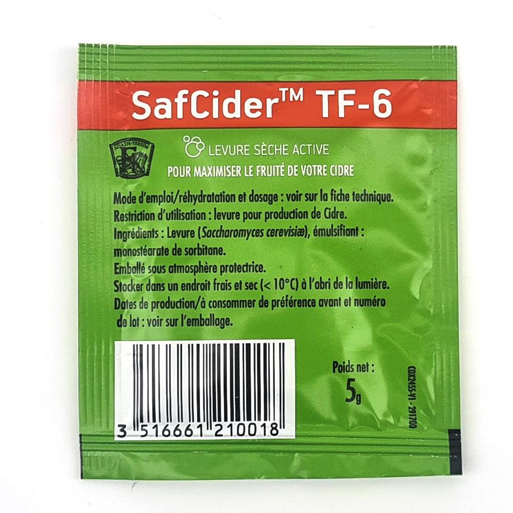 Fermentis SafCider TF-6 Yeast x 5g - Image 2