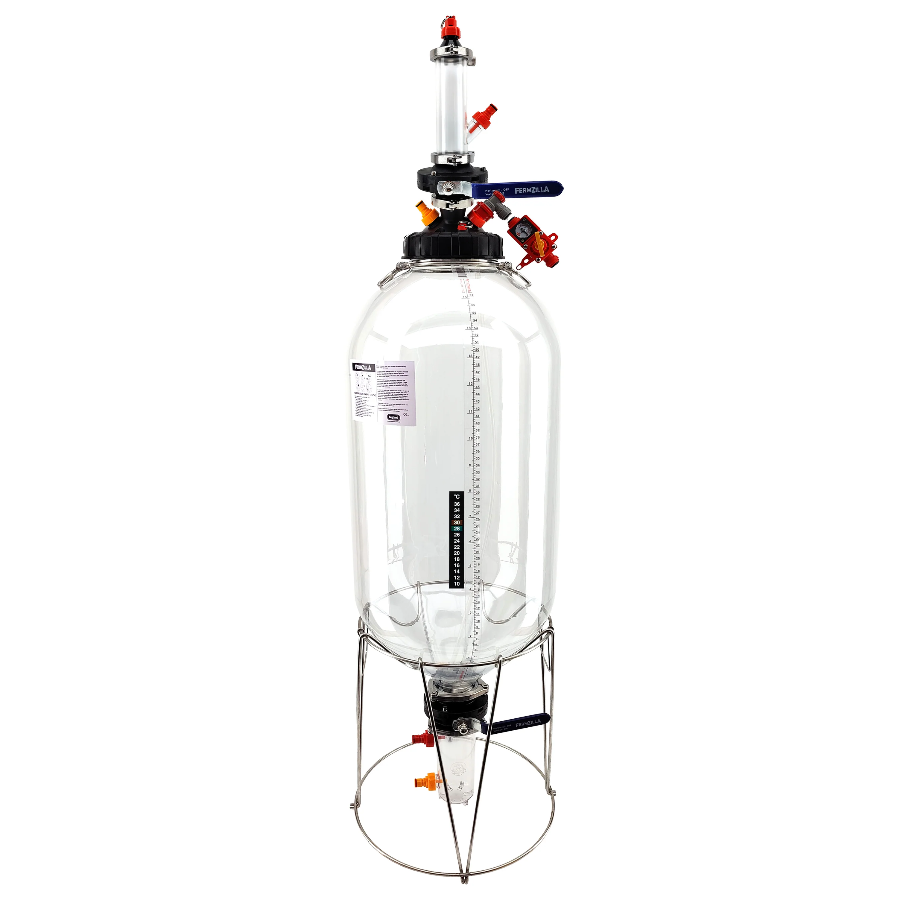 Gen3 55L FermZilla Tri-Conical Hop Bong Complete Pressure Brewing Kit - Image 2
