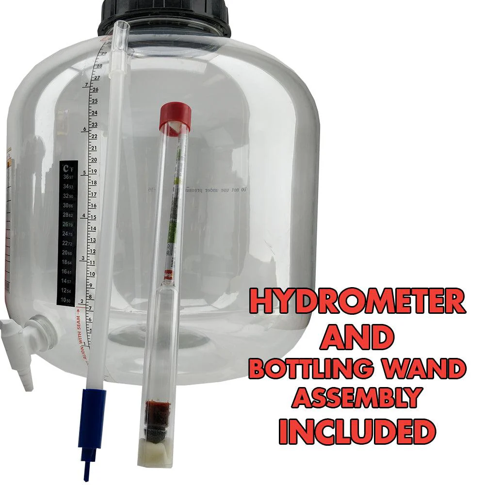 FermZilla - Flat Bottom 30L - PET Bottle Homebrew Starter Kit - Image 6