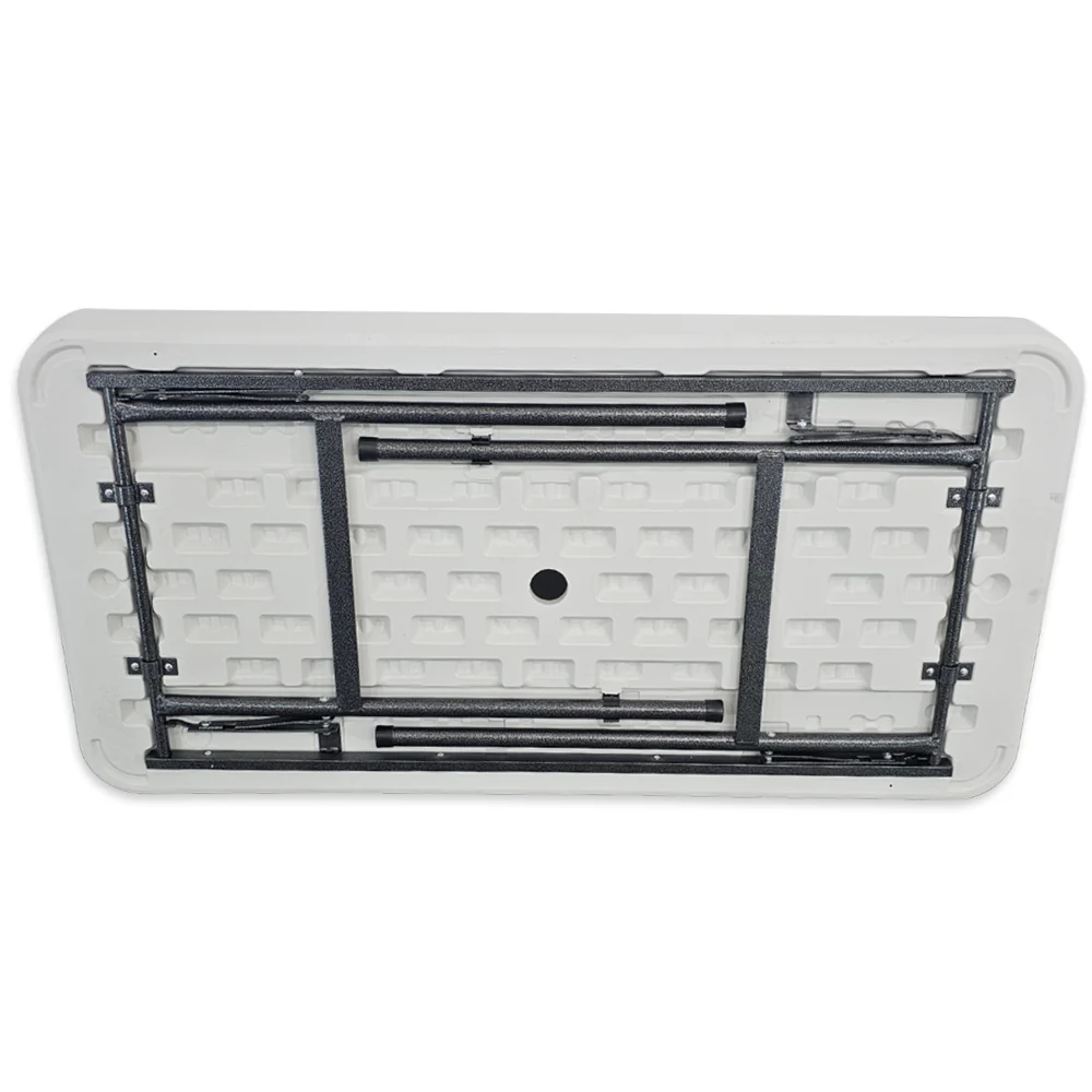 Folding Ice Buffet Table Plastic Trestle / Open Beverage Cooler - Image 4