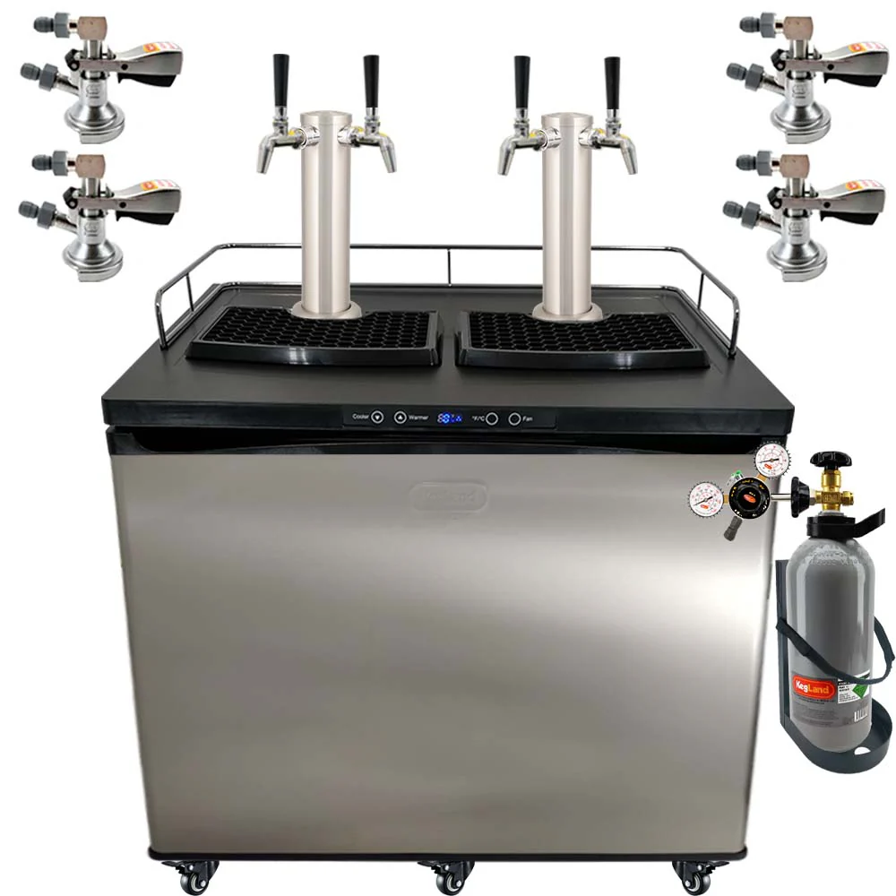 Four Tap (2:2) Series X Plus Kegerator Brewery Made Bar Kit - Image 9