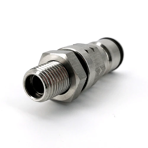Gas Ball Lock Post with 1/4inch bulkhead assembly - Image 2