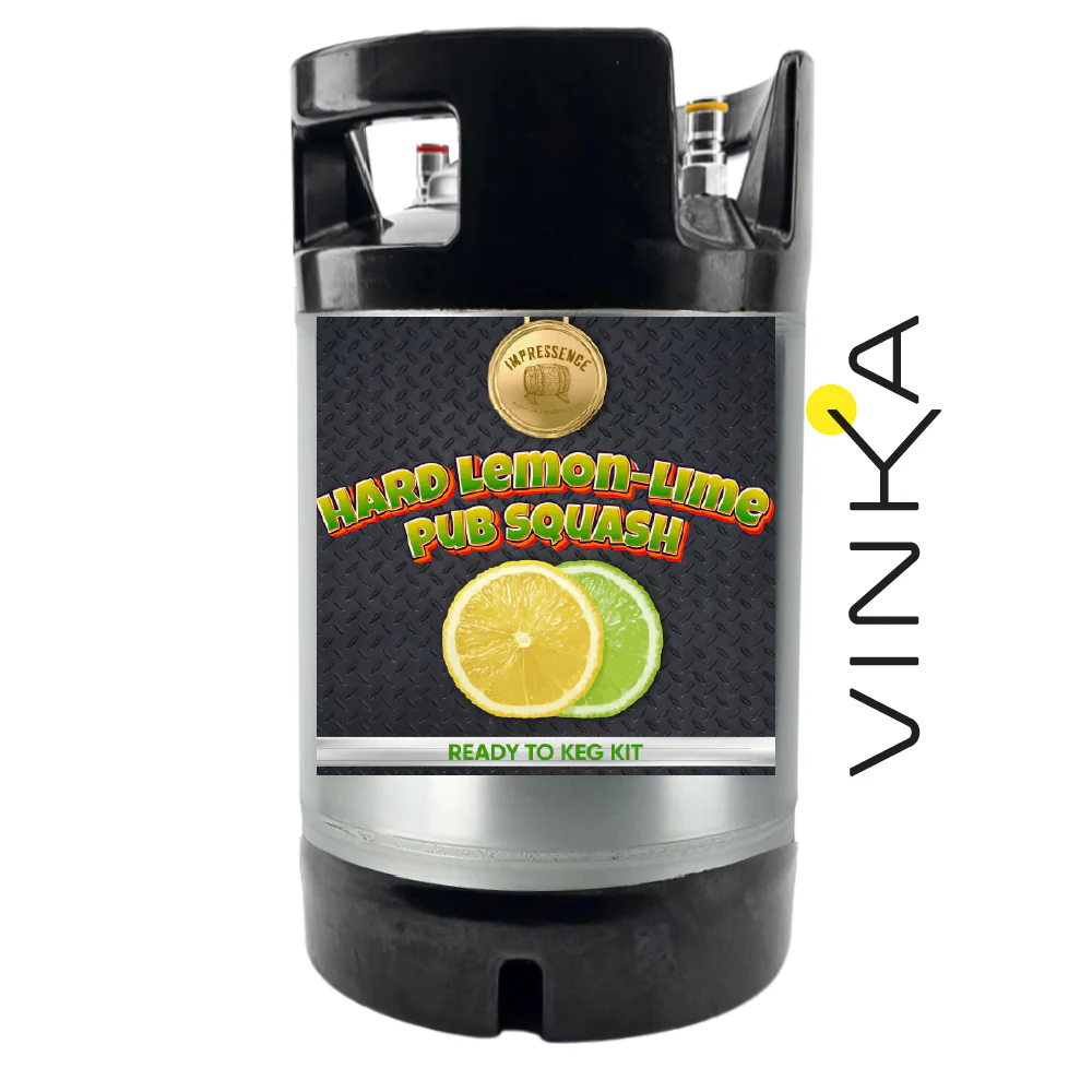 Hard Pub Squash Lemon Lime Ready to Keg Kit - Image 3